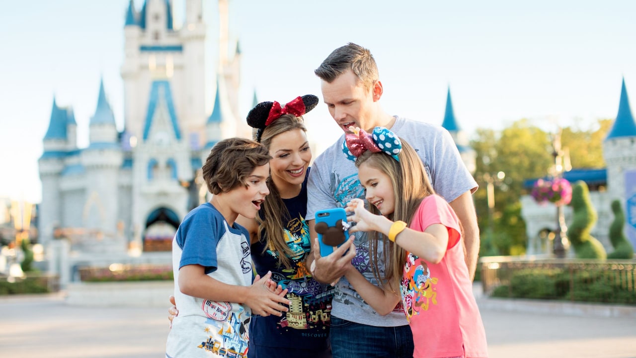 Família na Disney